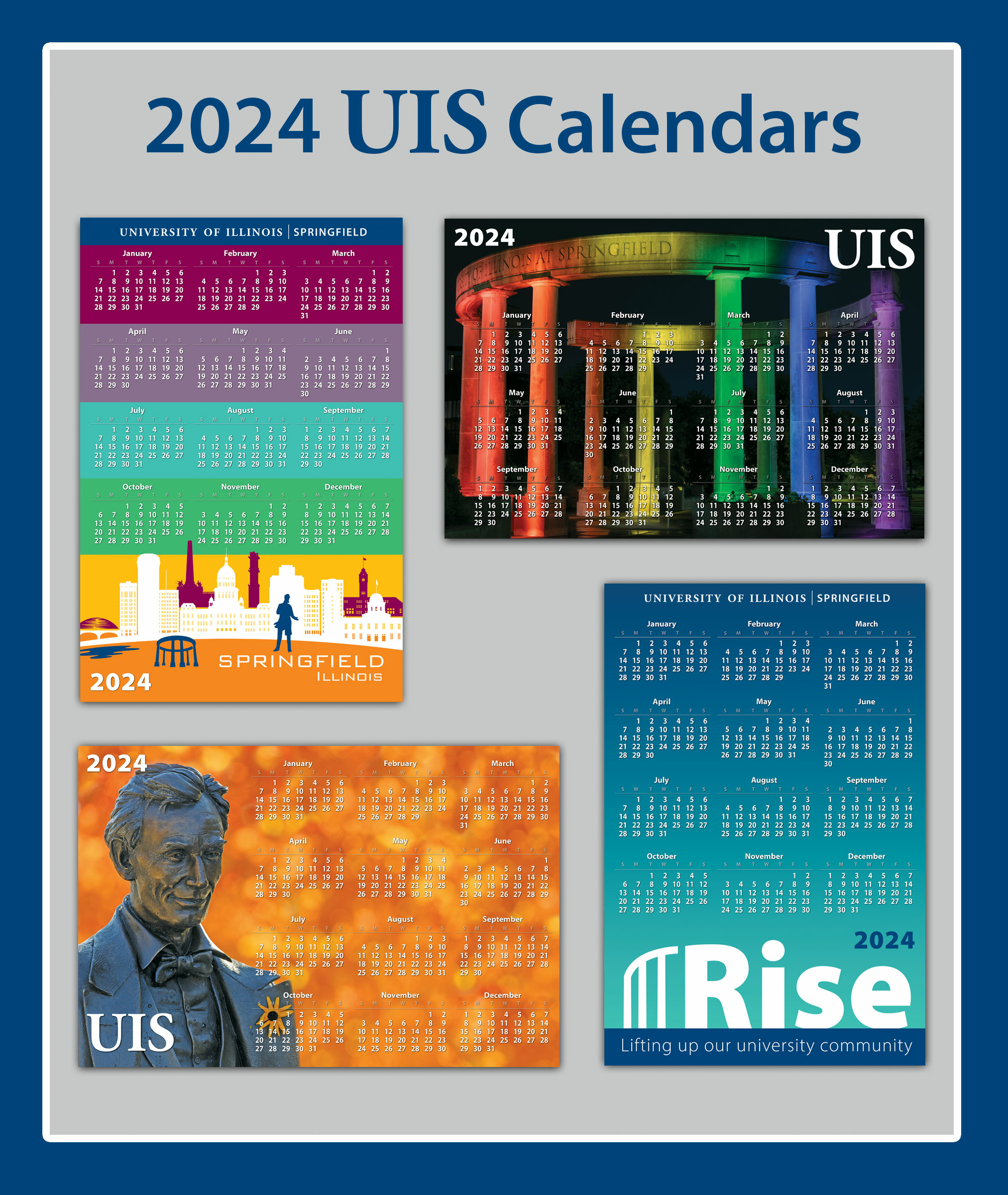 2024 UIS Calendars University of Illinois Springfield